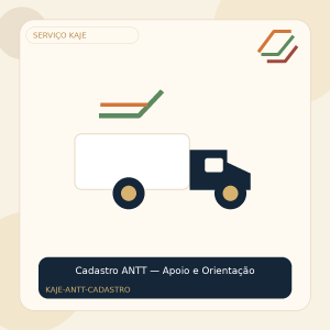 Cadastro ANTT — Apoio e Orientação