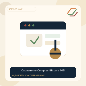 Cadastro no Compras BR para MEI
