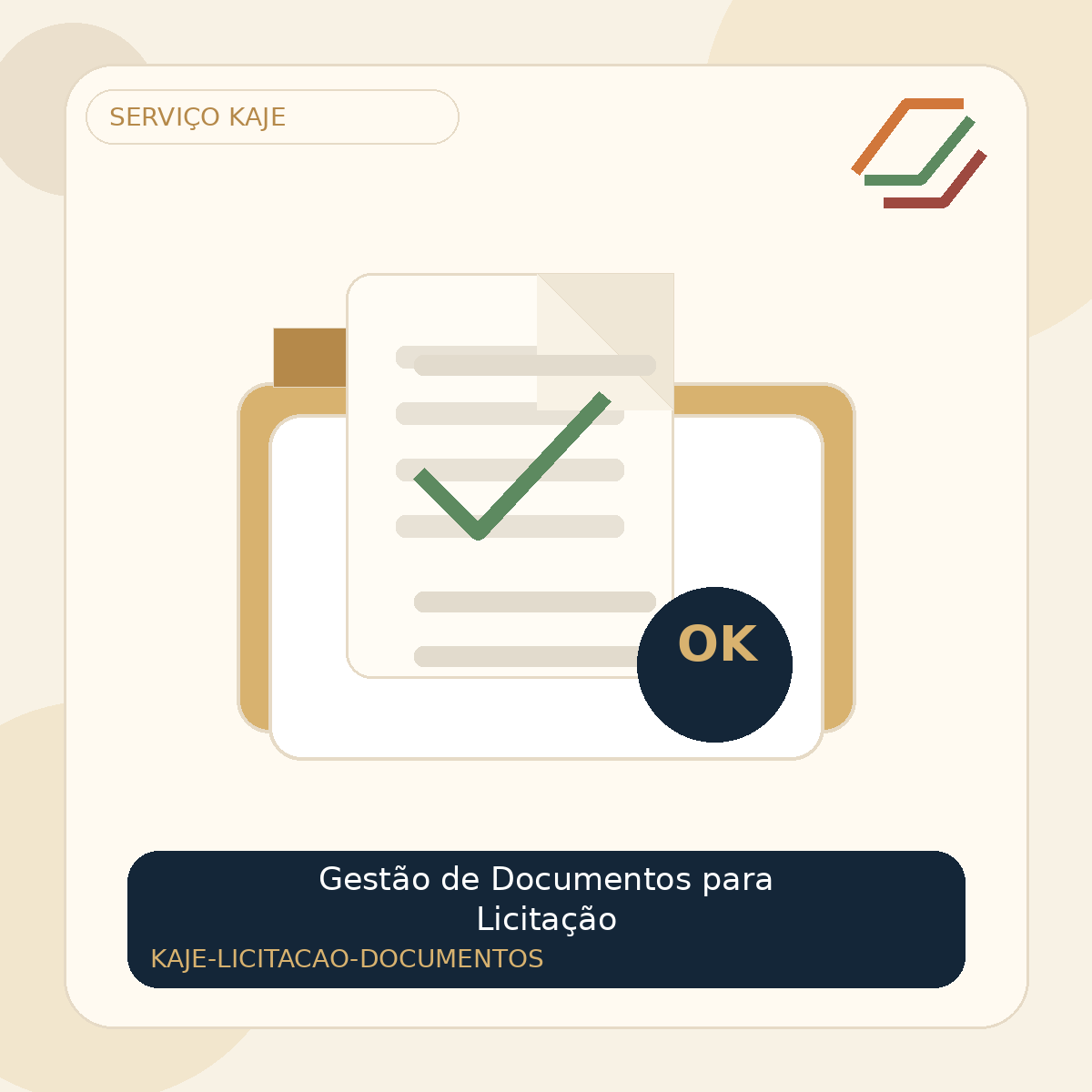 Gestão de Documentos para Licitação