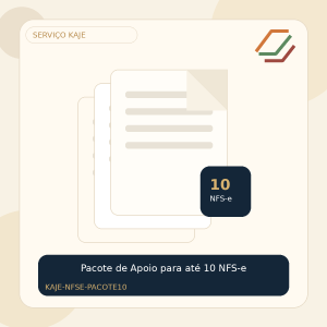 Pacote de Apoio para até 10 NFS-e